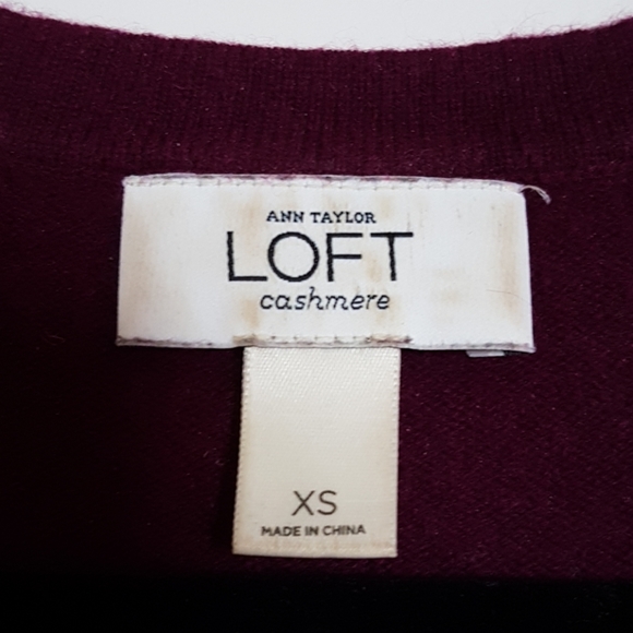 Ann Taylor Loft cashmere sweater - like new! - Picture 6 of 8